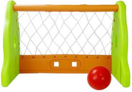 futbolo zaidimas - Futbolo vartai Lean Toys 7916, 50 cm x 80 cm x 52 cm - 1 nuotrauka