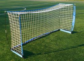 Futbolo vartai Yakimasport, 300x155 cm, mėlyni/balti, M