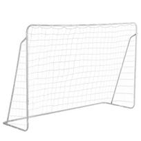 Vaikų nešiojami metaliniai sulankstomi futbolo vartai 240 x 150 cm