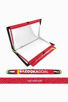 Sulenkami futbolo vartai BazookaGoal (matmenys 1,2 x 0,75 m) - Raudona, one size