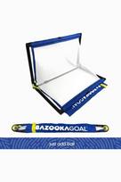 Sulenkami futbolo vartai BazookaGoal (matmenys 1,2 x 0,75 m) - Mėlyna, one size