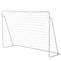 futbolo vartai - Futbolo vartai vaikams nešiojami metaliniai sulankstomi 213 x 150 cm - 1 nuotrauka