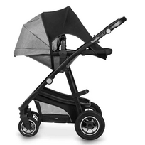 Lionelo apsauga nuo saulės vežimėliui, juoda (Black)