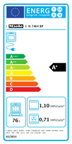 h 600 - Miele H 7464 BP (juoda) - 2 nuotrauka