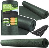 Lean Apsauginis tinklas tvorai 1.5x50 m, 140 g/m², žalias (Green)