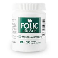 Folio rūgštis Longvit 400 mcg tabletės, N90