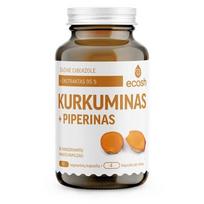 ECOSH KURKUMINAS, 500 mg, 90 kapsulių