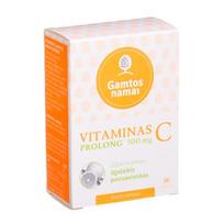 GAMTOS NAMAI VITAMINAS C PROLONG, 500 mg, 30 tablečių