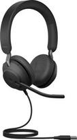 usb c laidines ausines - JABRA Evolve2 40 USB C - 3 nuotrauka