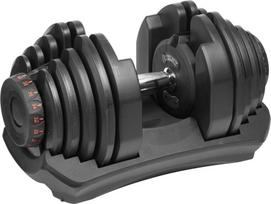 hanteliai - Automatinis reguliuojamas ketaus hantelis 40 kg REBEL ACTIVE - 4 nuotrauka