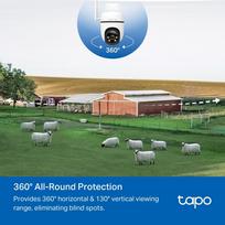 tp link tapo camera - TP-Link Tapo C501GW 4G Belaidė kamera su PTZ funkcija (Balta/White) - 10 nuotrauka