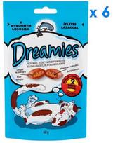 Dreamies su lašiša 60 g X6
