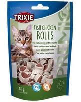 Trixie Rolls skanėstai su vištiena ir lašiša 50 g  42702