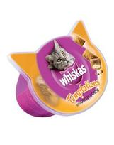 WHISKAS Temptations Chicken & Cheese skanėstai katėms 60 g