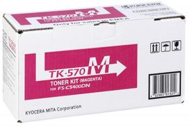 kyocera spausdintuv - Kyocera TK-570M Lazerinė kasetė, Purpurinė | 1T02HGBEU0 - 1 nuotrauka