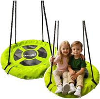 Leansport Vaikiškos sūpynės Gandralizdis, 60 cm, žalia (Green)