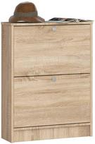 Batų spintelė Akord NORE 2, ąžuolo (Oak)
