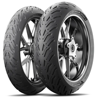 r17 ratai - Michelin Road 6 120/60 ZR17 TL (55W) M/C, Priekinis ratas - 1 nuotrauka