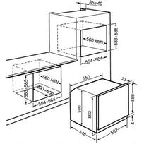imontuojamas smeg - SMEG SOP6602TNR - 3 nuotrauka