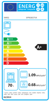 imontuojamas smeg - Smeg SFP6301TVX - 2 nuotrauka