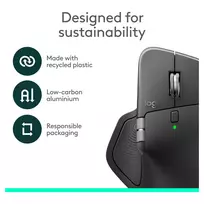 bluetooth mouse - Logitech MX Master 4 for Business Graphite (Grafitas) - 2 nuotrauka