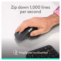bluetooth mouse - Logitech MX Master 4 for Business Graphite (Grafitas) - 7 nuotrauka