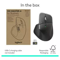 bluetooth mouse - Logitech MX Master 4 for Business Graphite (Grafitas) - 9 nuotrauka