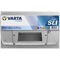 akumuliatorius 278 175 175 - Varta BD E11, 74Ah 680A 12V - 2 nuotrauka