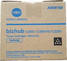konica minolta tnp 49 - Toneris Konica Minolta TNP-49K | 13000 pages | Juodas | Bizhub C3351 C3851 C3851FS - 1 nuotrauka