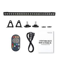 led bar - Light4Me Deco Bar 24 RGB IR LED bar šviesos efektas - 3 nuotrauka