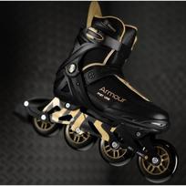 rieducai 43 - Riedučiai Nils Extreme Armour Black Gold NA22151, aukso/juodi, 45 - 7 nuotrauka