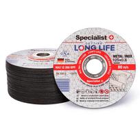 pjovimo diskas 125 specialist -  Abrazyvinis pjovimo diskas SPECIALIST INOX Long Life 125 x 0,8 x 22 mm, nerūdijančio plieno. - 2 nuotrauka