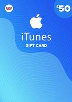 Apple iTunes Gift Card 50 GBP iTunes Key UNITED KINGDOM