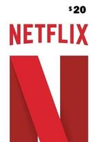 Netflix Gift Card 20 USD Key UNITED STATES