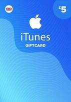 Apple iTunes Gift Card 5 GBP (UK) iTunes Key UNITED KINGDOM