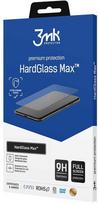 samsung s25 ekranas - Reinforced full-screen tempered glass 3mk HardGlass Max Black for Samsung Galaxy S25+ - 1 nuotrauka