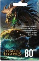League of Legends Gift Card 80 PLN - 2840 Riot Points / 1750  Valorant Points - EUROPE Server Only