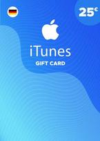 Apple iTunes Gift Card 25 EUR iTunes Key GERMANY