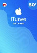 Apple iTunes Gift Card 50 CAD iTunes Key CANADA