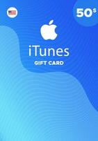 Apple iTunes Gift Card 50 USD iTunes Key NORTH AMERICA