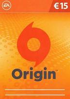 EA Origin Cash Card 15 EUR Origin Key EUROPE