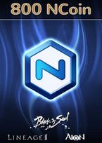NCSoft NCoin 800 Ncoin Key GLOBAL