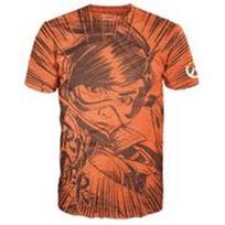 T-Shirt POP! Tees: Overwatch - Jumbo Tracer, Orange Size M