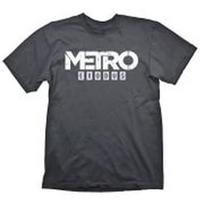 T-Shirt Metro Exodus - Logo, Grey Size M