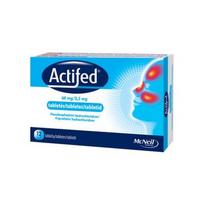 tabletes - Actifed 60 mg/2,5 mg tabletės N12 - 2 nuotrauka