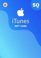 Apple iTunes Gift Card 50 CHF iTunes Key SWITZERLAND