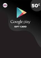 Google Play Gift Card 50 GBP (UK) Key UNITED KINGDOM