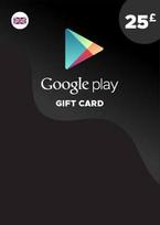 Google Play Gift Card 25 GBP (UK) Key UNITED KINGDOM