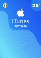 Apple iTunes Gift Card 25 EUR iTunes Key ITALY