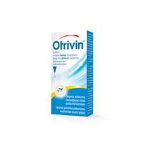 nosies lasai tirpalas - Otrivin 0,5 mg/ml nosies lašai 10 ml - 1 nuotrauka